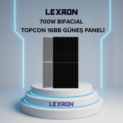 TOPCON BIFACIAL 700W HALF-CUT GÜNEŞ PANELİ