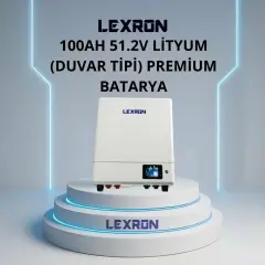 100AH 51.2V PREMİUM SERİSİ (DUVAR TİPİ) LİTYUM BATARYA