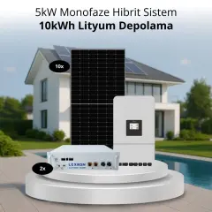 5kW MONOFAZE HİBRİT SİSTEM 2